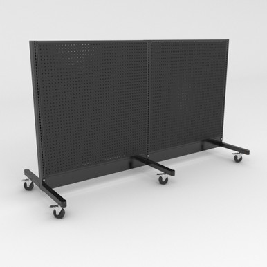 Mobile Gondola Shelving Retail End Decks With Casters Dgs Retail