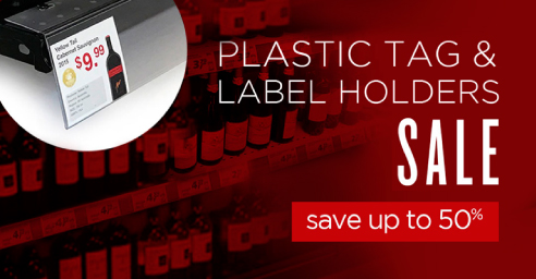 Plastic Tag & Label Holders Sale