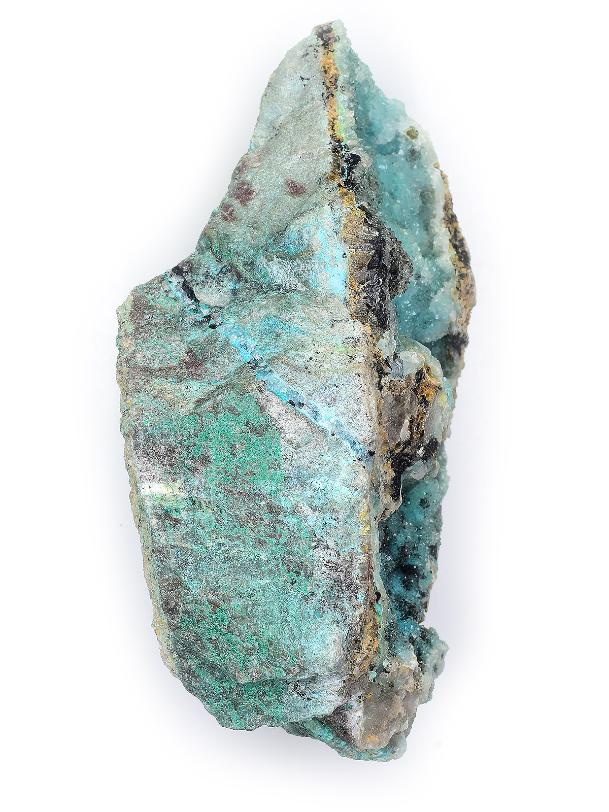 Quartz over Chrysocolla - 683-JAK-03 - Exquisite Crystals