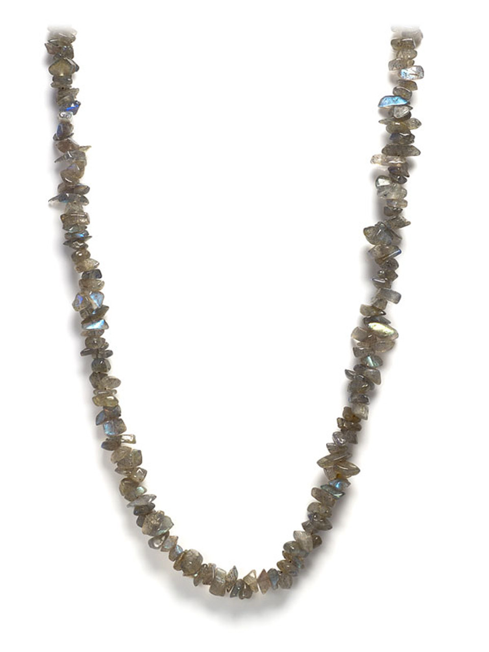 Labradorite Chip Necklace - Exquisite Crystals