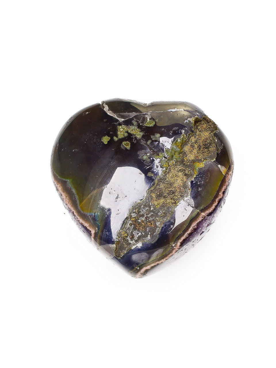 Geode Heart Amethyst Geode Heart - 1-BARI-35 - Exquisite Crystals