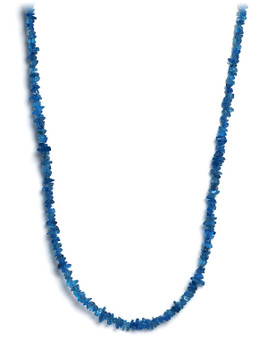 Apatite - Neon Blue Chip Necklace