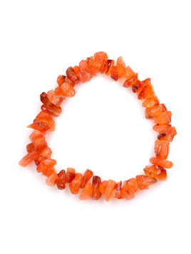 Carnelian Chip Bracelet