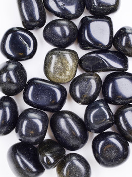 Obsidian Gold Sheen Tumbled Stones