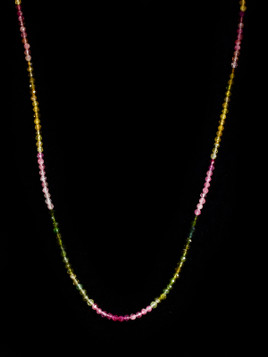 Tourmaline Mini Bead Necklace