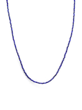 Lapis Micro Bead Necklace