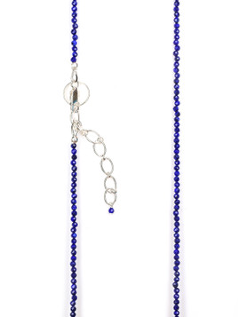 Lapis Micro Bead Necklace