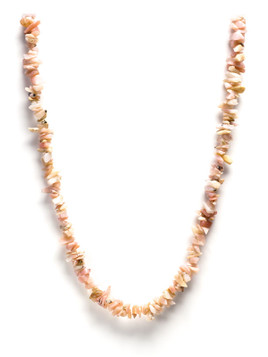 Pink Opal Chip Necklace