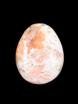Pink Scolecite Palm Stone