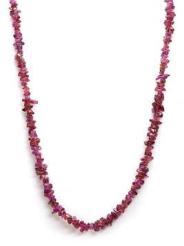 Rhodolite Garnet Chip Necklace