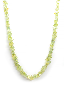 Prehnite Chip Necklace