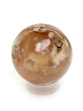 Flower Agate Sphere