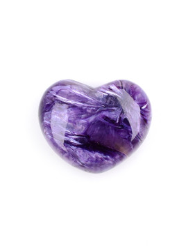 Charoite Heart