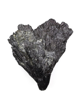 Black Kyanite Fan