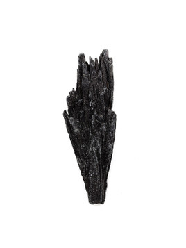 Black Kyanite Fan