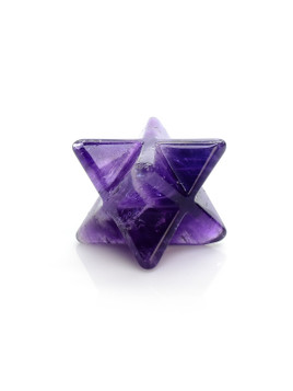 Dark Amethyst Quartz Mini Merkaba