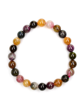 Multi-Colored Tourmaline Bracelet