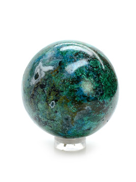 Chrysocolla Sphere