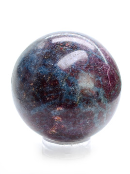 Ruby and Kyanite Sphere