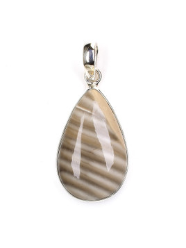 Striped Flint Pendant