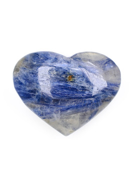 Kyanite in Quartz Heart