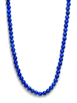 Lapis Bead Necklace