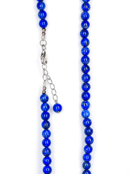 Lapis Bead Necklace