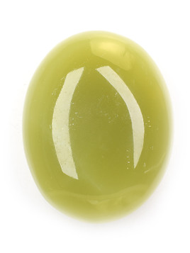 Green Calcite Palm Stone