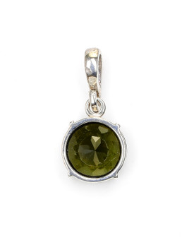 Moldavite 11 mm Pendant