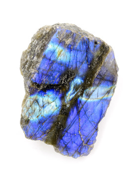 Labradorite Partially Polished Rough