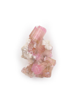 Rubellite Tourmaline Cluster