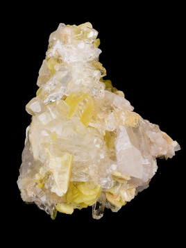 Golden Muscovite Mica on Quartz