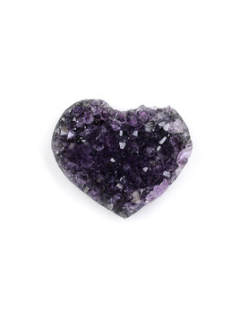 Amethyst Geode Mini Heart