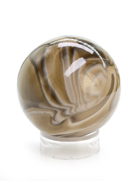 Striped Flint Sphere