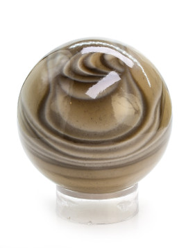 Striped Flint Sphere