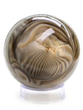 Striped Flint Sphere