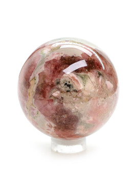 Rhodochrosite Sphere