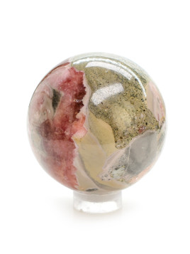 Rhodochrosite Sphere