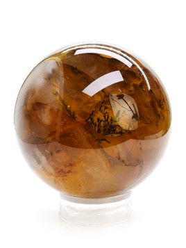 Dendritic Golden Healer Quartz Sphere