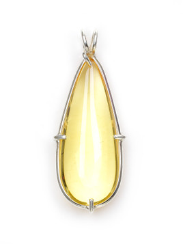 Siberian Gold Quartz Pendant