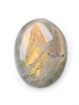 Orange Labradorite Palm Stone