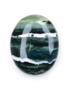 Green Sardonyx Palm Stone