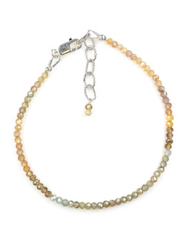 Zircon Mini Faceted Bead Bracelet