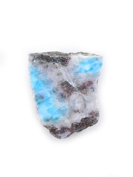 Larimar Partially Polished