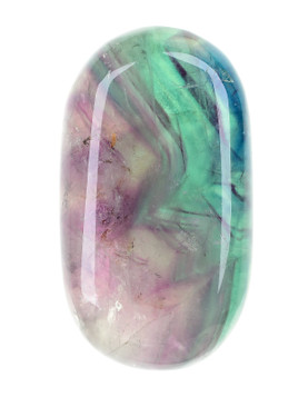 Rainbow Fluorite Palm Stone