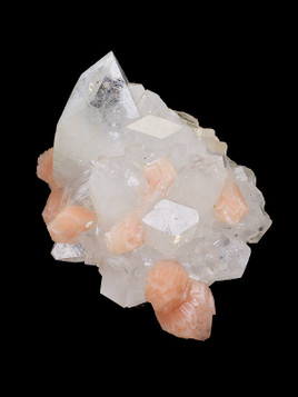 Large Apophyllite and Stilbite Cluster