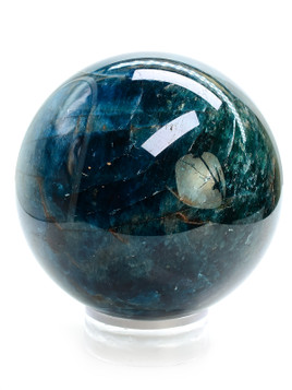 Blue Apatite Sphere