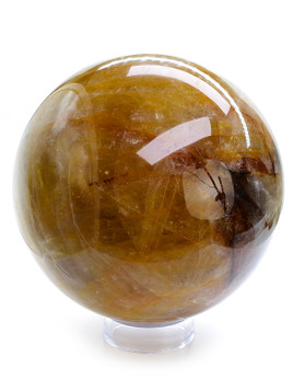 Golden Healer Quartz Sphere