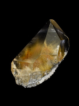 Rutile Flower in Quartz