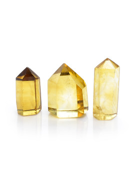 Mini Citrine Polished Point Lot